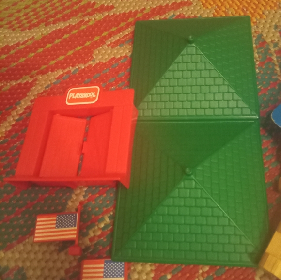 P**Vintage Hasbro Lincoln Logs, 103 pieces - Picture 8 of 10